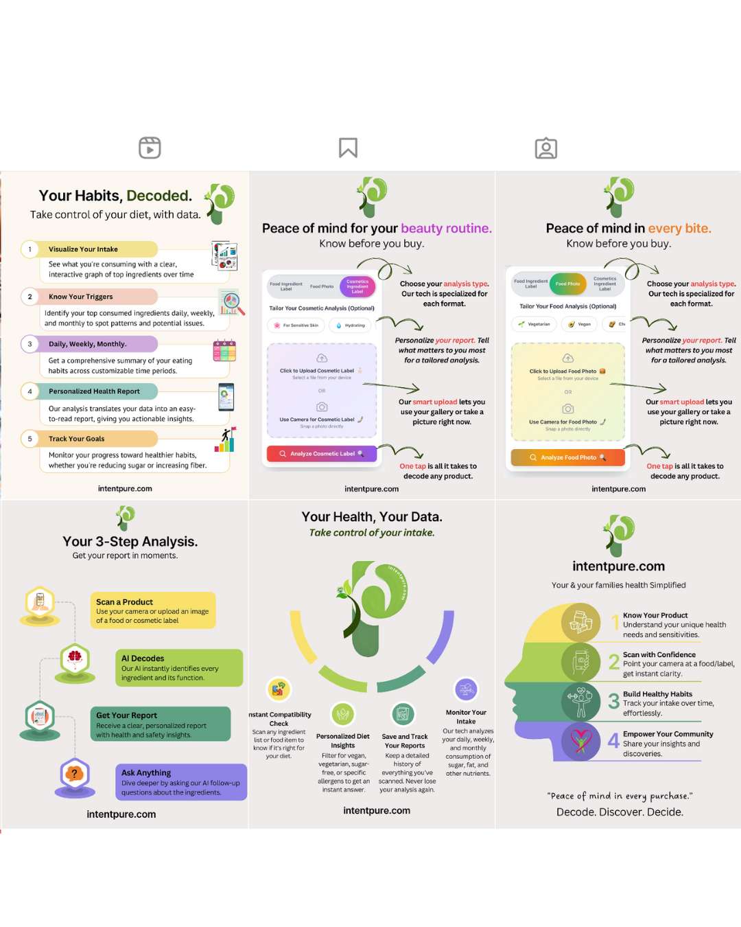 Instagram feed preview