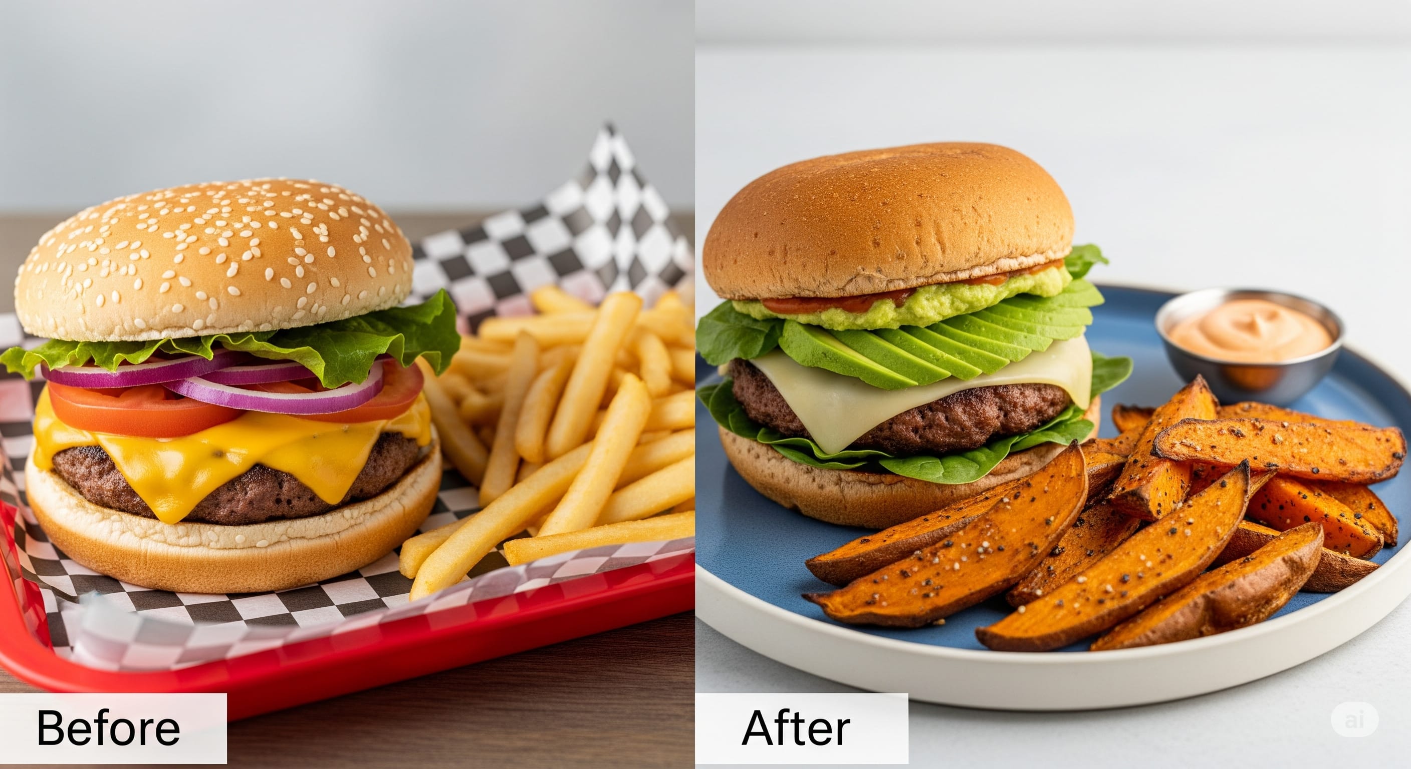 A vibrant and healthy remixed meal